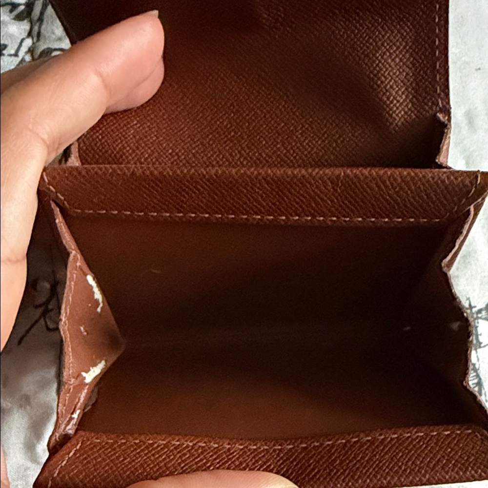 Louis Vuitton Monogram Canvas Compact Wallet in Brown and Gold - Picture 5 of 11